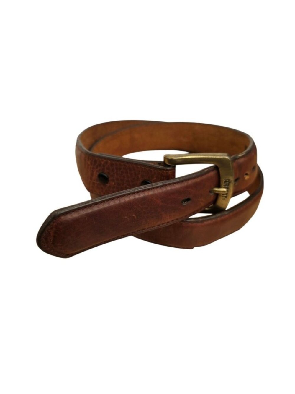 3D Belt Company Brown Leather Belt Western Men's Size 40